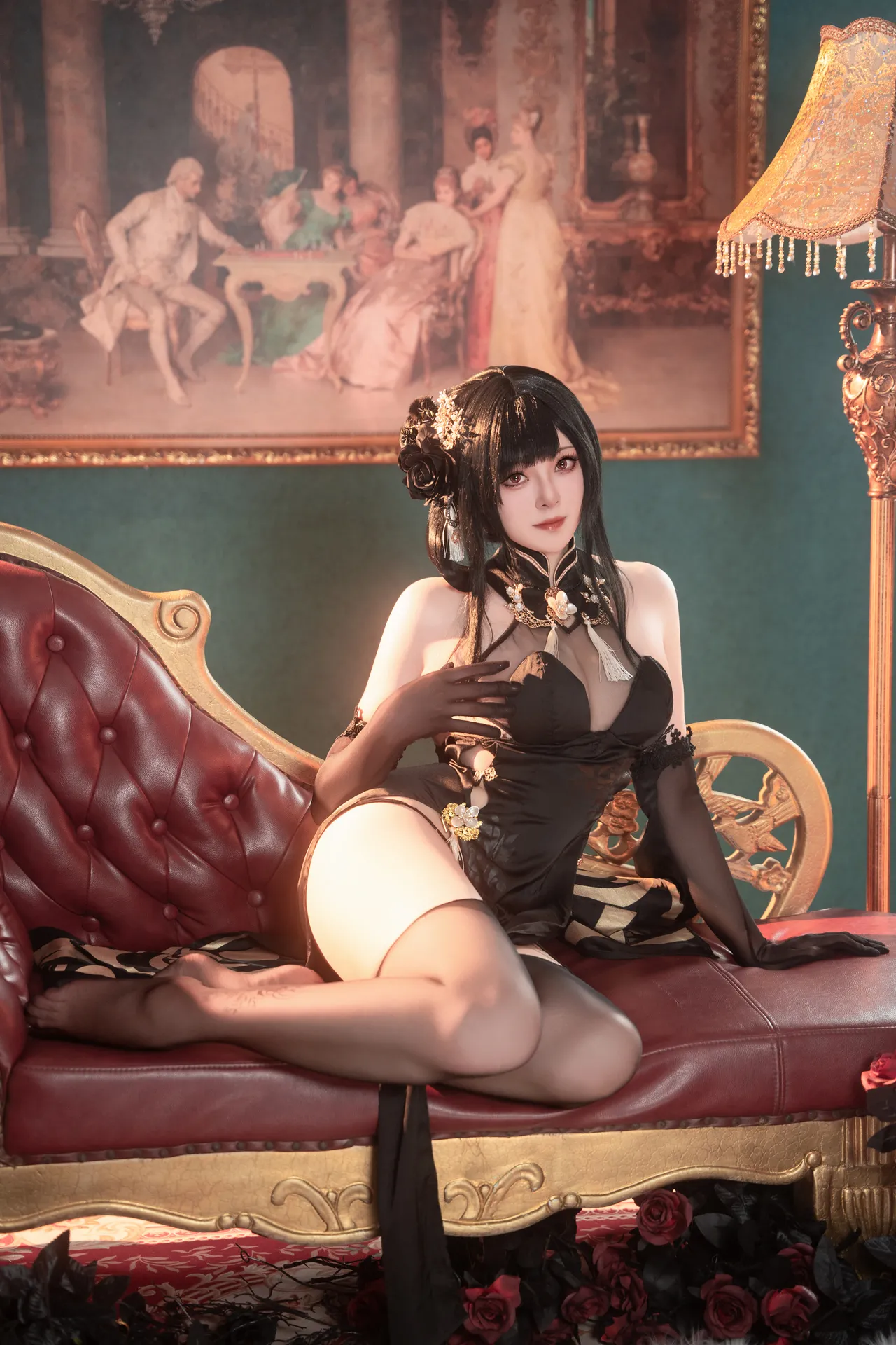 Natsuko夏夏子 - 碧蓝航线镇海旗袍 76P 502MB-erohere24.webp